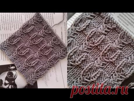 Больше нигде не встретите. Уникальный рельеф нового узора провяжем на мастер-классе. 🍭🧶❤️
