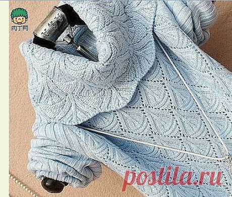 Красивый узор для свитера. .