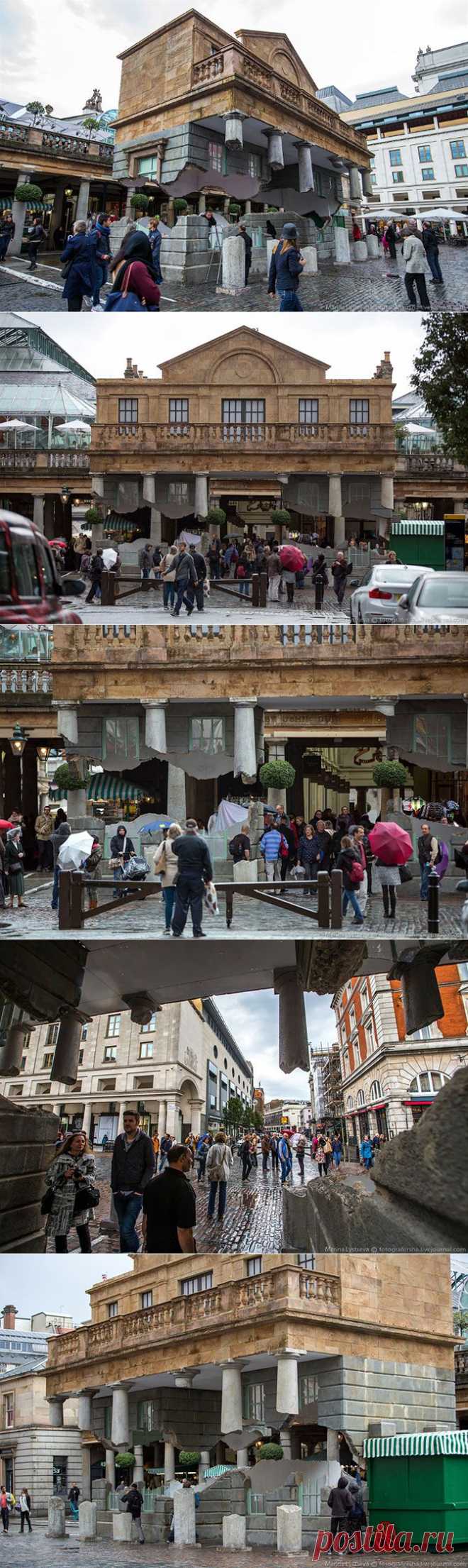 Летающий дом в центре Лондона | Города и страны