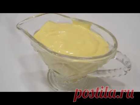 Вкусный домашний майонез./Homemade mayonnaise.
