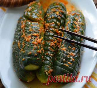 Кисло-сладкие огурцы, пошаговый рецепт с фото