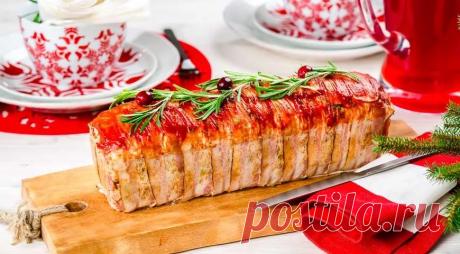 Террин из мяса птицы с перцем и оливками, пошаговый рецепт с фото