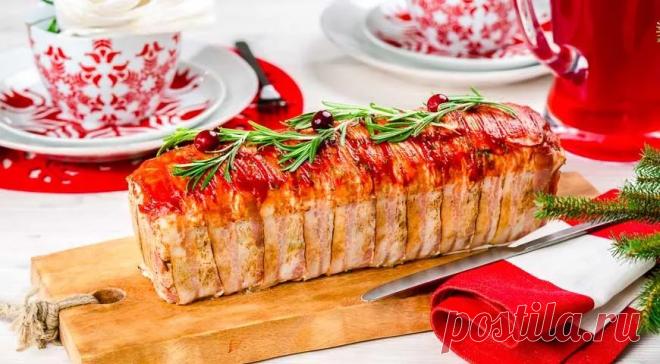 Террин из мяса птицы с перцем и оливками, пошаговый рецепт с фото