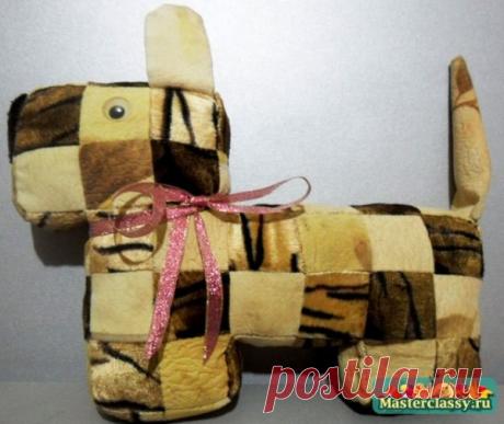 Пэчворк собака. Собачка. Мастер класс » Мастер классы для вас