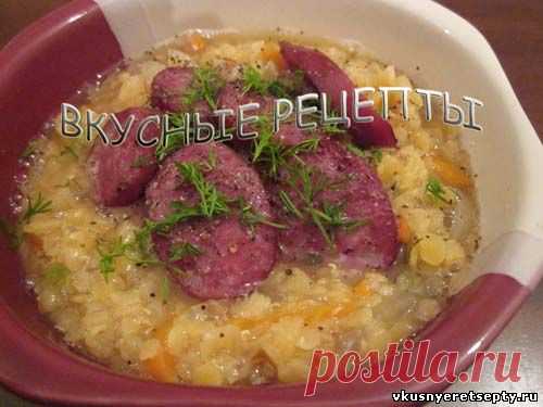 Каша из чечевицы - рецепт с фото | Вкусные рецепты