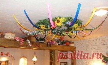 Оформление интерьера цветами | Флора-дизайн