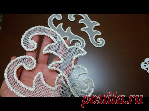 ANGLEZ  YAPRAK MOTİF YAPIMI#anglez#dantel#lace