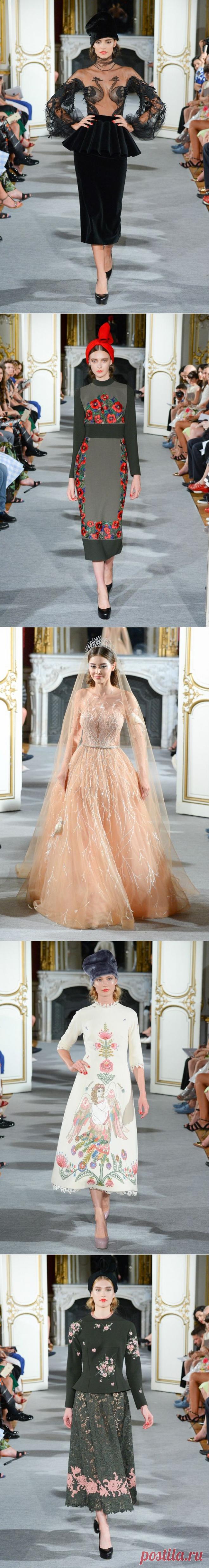 Роскошь "а-ля рус", или Коллекция Yanina Haute Couture осень-зима 2015-2016 - Ярмарка Мастеров - ручная работа, handmade