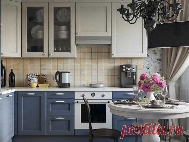 Эркер на кухне – приятный бонус или головная боль для хозяев? В этой кухне дополнительные метры сыграли дизайнерам на руку