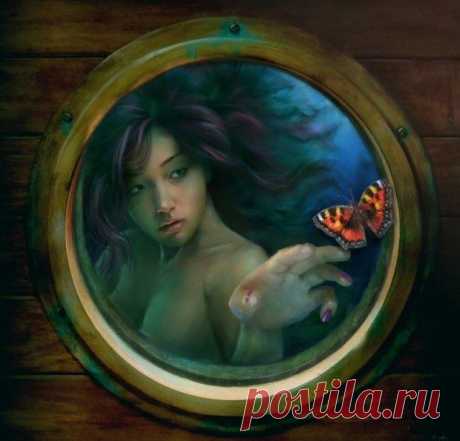 Цифровые фэнтези художника из Англии Steve De La Mare
