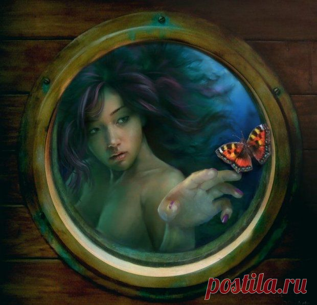 Цифровые фэнтези художника из Англии Steve De La Mare