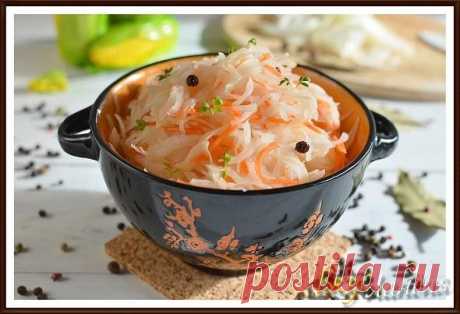 Квашеная капуста (интересный способ)
