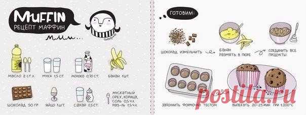 Простые рецептики вкусняшек для детей и не только!
