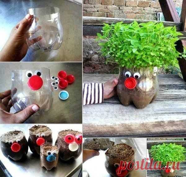 Идеи подарков. ИДЕЯ ДЛЯ ПЛАСТ. БУТЫЛКИ.