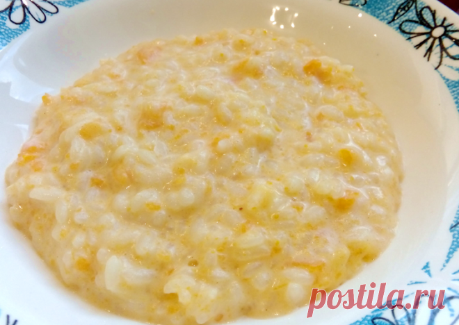 Тыквенная каша с рисом - пошаговый рецепт с фото. Автор рецепта Отдай Колбасу 🌳 . - Cookpad