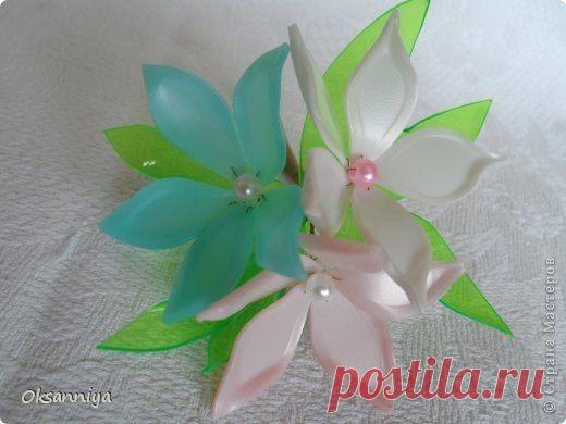 Букетик из пластиковых бутылок МК - Из пластиковых бутылок