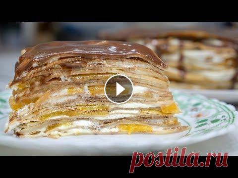 Блинный торт  Предзаказ моей книги "Я - тортодел!": ↓↓↓ Лабиринт - book24 - Официальный интернет-магазин посуды TalleR - Сковорода блинная TR-4167, 22см -...