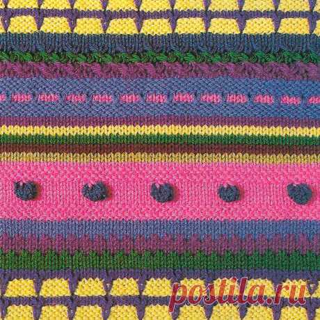 Узор № 219 - структурный многоцветный узор. Схему вязания и условные обозначения вы сможете увидеть на сайте.