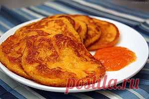 Рецепты постных блюд: тыквенные оладьи с яблоками | COOKINGBOOK - ДНЕВНИК КУЛИНАРА