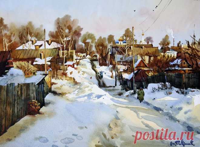 Акварели Модеста Гаврилова