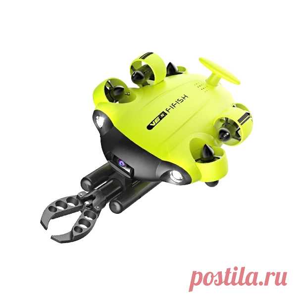 Fifish v6s underwater robot with 4k uhd camera 100m depth rating 6 hours working time underwater drone Sale - Banggood.com Fifish V6S - подводный робот-дрон
Описание:
FIFISH V6S подводный дрон, оснащенный камерой 4К, позволяет в режиме реального времени запечатлеть подводный мир.
Оснащен шестью независимыми моторами, что обеспечивает высокую скорость и маневренность.
Имеет четыре режима управления.
С помощью пульта дистанционного управления Вы можете управлять дроном на расстоянии до 100 метро…