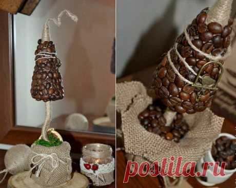 Поделки из кофейных зерен в домашних условиях