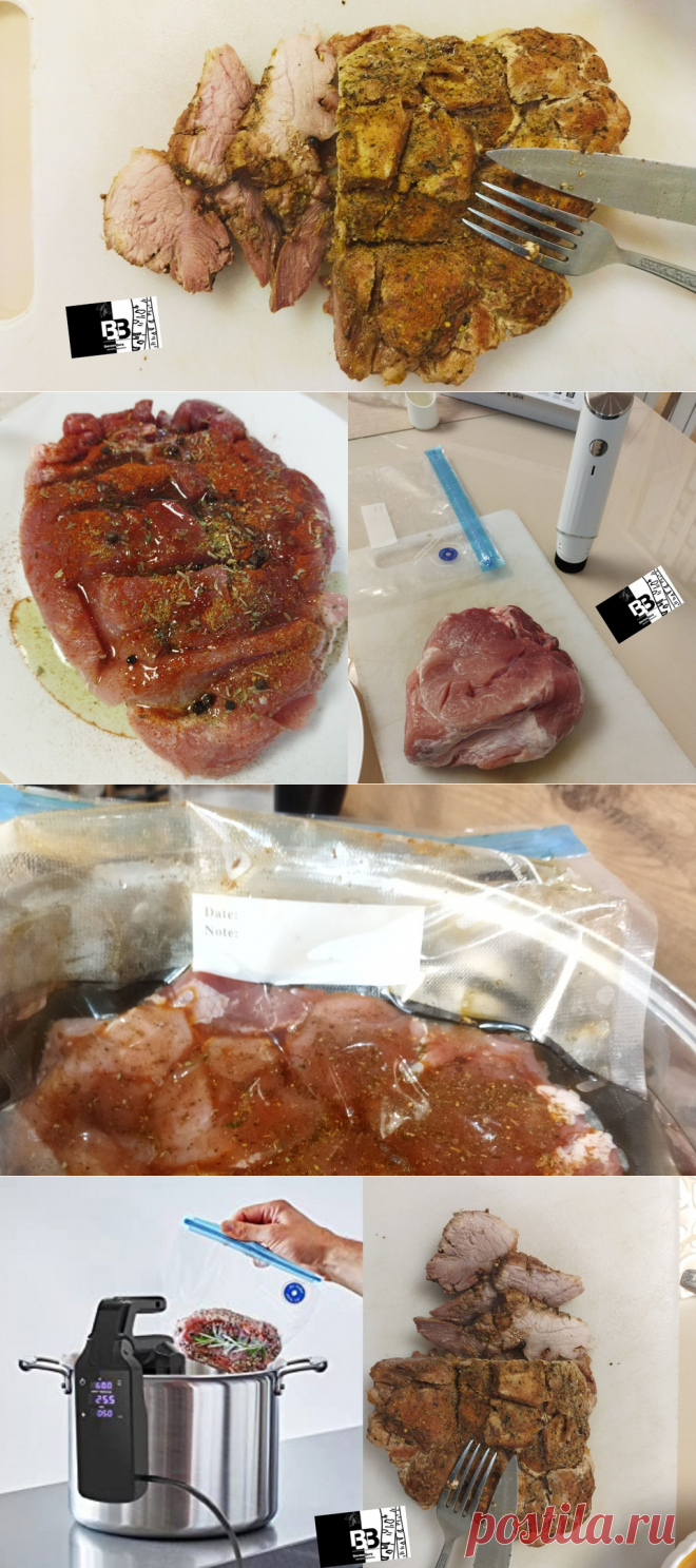 5 шагов правильно приготовить мясо методом Sous vide | Еда | WB Guru