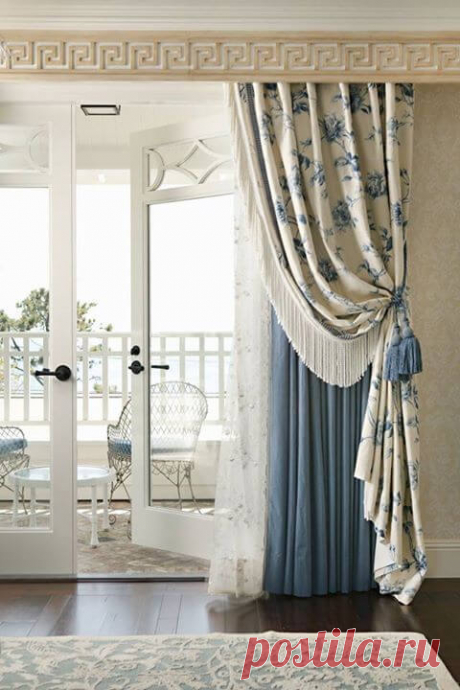 Модные шторы в интерьере: 35 фото ~ ALL-DEKOR