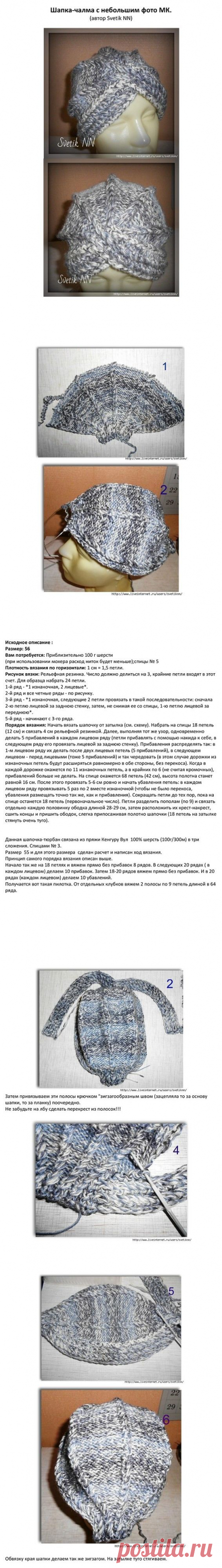 Шапка-чалма