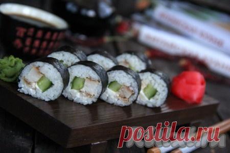 Роллы с курицей в домашних условиях - 14 пошаговых фото в рецепте