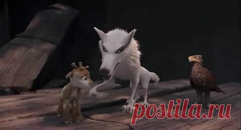 олень из мультика Нико слепой стары белый волк: 789 изображений найдено в Яндекс Картинках