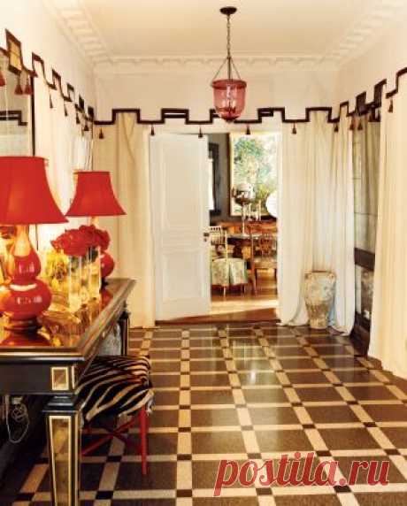 Entrance Hall Design | AD DesignFile - Home Decorating Photos | Architectural Digest