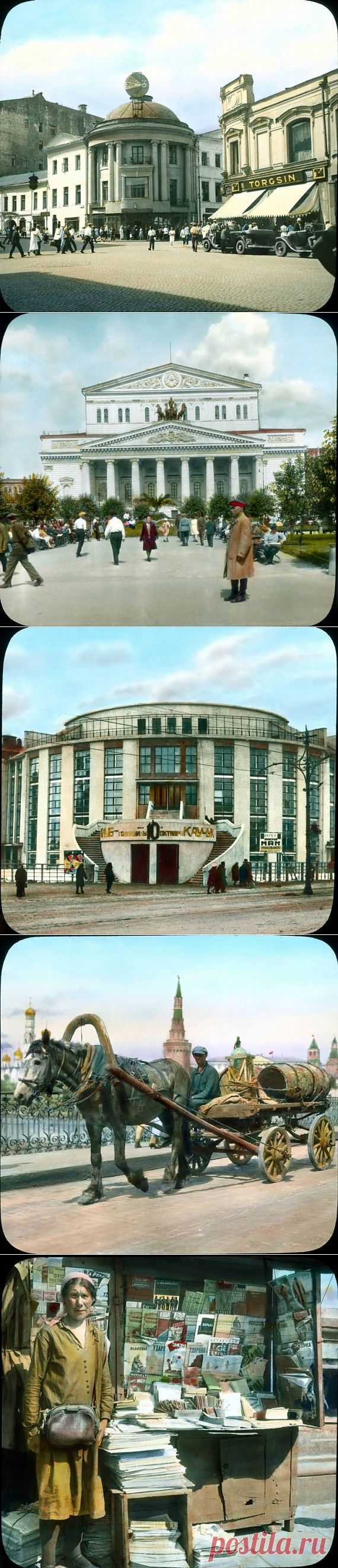 Редчайшие цветные снимки Москвы 1931 года / Всё самое лучшее из интернета