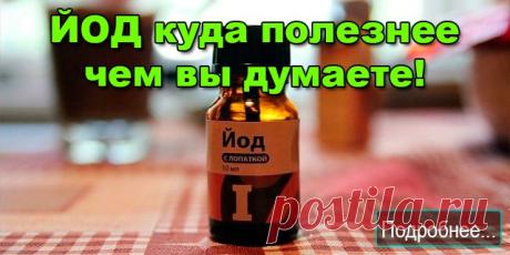 Йод очень полезен не только для здоровья - ПОЛЕЗНЫЕ СОВЕТЫ