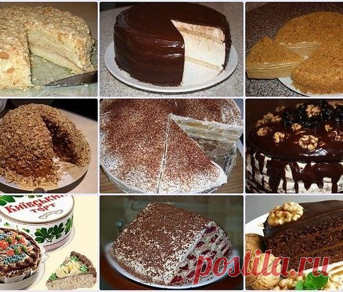 Любимые торты из детства : назад в СССР