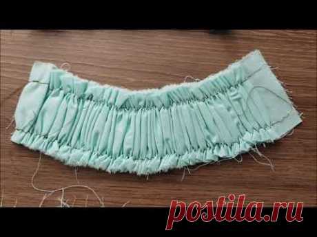 Шитье платья для куклы