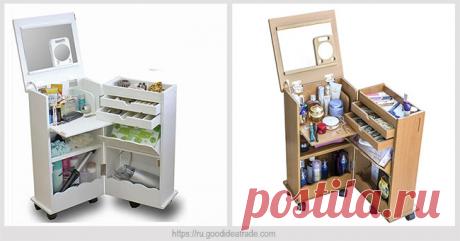 Идеальный туалетный столик для любой женщины | Идеи домашнего мастера