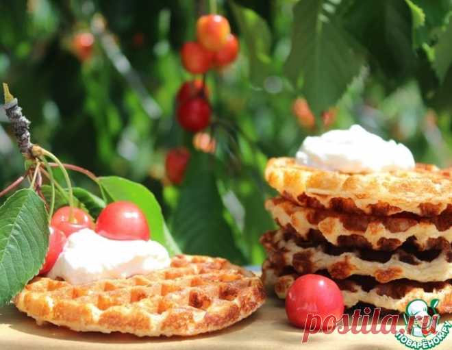 Вафли из творога и овсянки – кулинарный рецепт