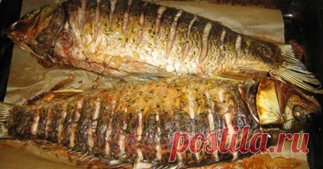 Потрясающе вкусная рыба, приготовленная в духовке