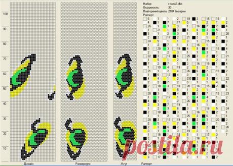 Галерея вязанных жгутиков-шнуриков и узоры к ним | biser.info - всё о бисере и бисерном творчестве