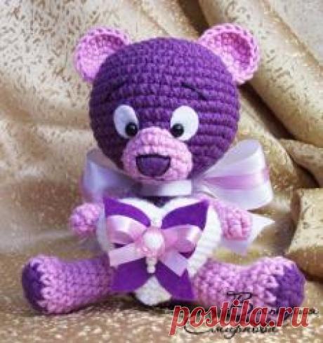 &quot;Мишка-валентинка&quot; от Lanlifa - МК по вязанию игрушек - Форум почитателей амигуруми (вязаной игрушки)