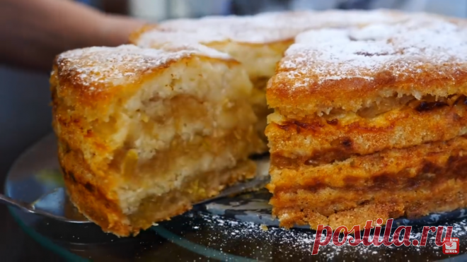 Простейший Яблочный Пирог 