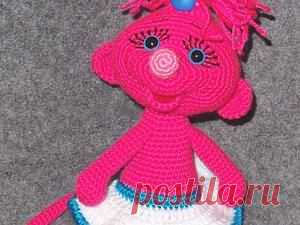 Мастер-класс по вязанию мышки Мими - Ярмарка Мастеров - ручная работа, handmade