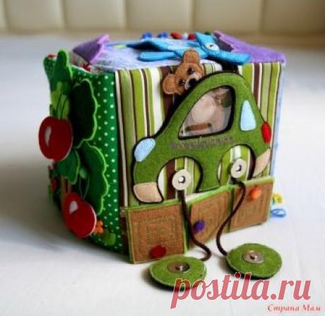 . Развивающий кубик "Транспорт" - Игрушки своими руками - Страна Мам
