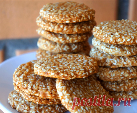 Печенье кунжутное