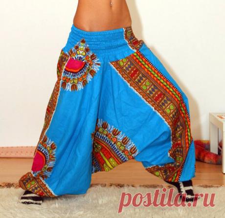 Как сшить шаровары ( нашла еще один вариант выкройки)