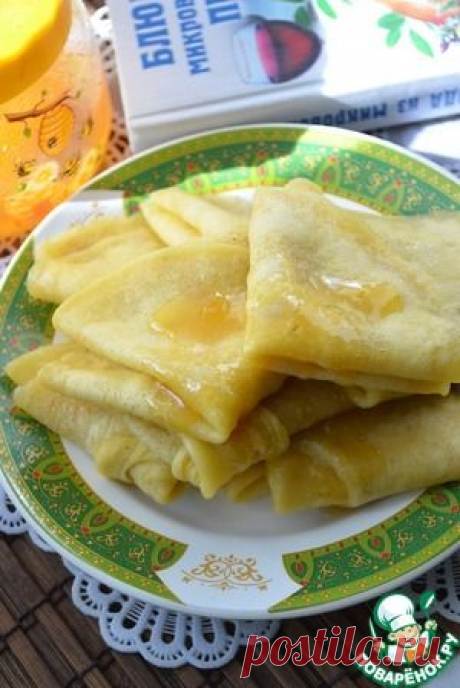 Блинчики за 45 секунд - кулинарный рецепт