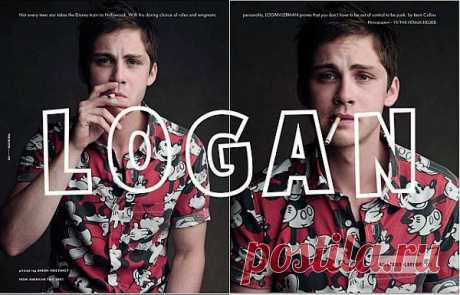 Фотосессия Логана для New The Block Magazine | Логан Лерман
