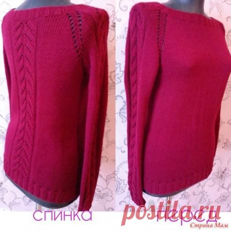 Джемпер, на этот раз для себя :) - Вязание - Страна Мам