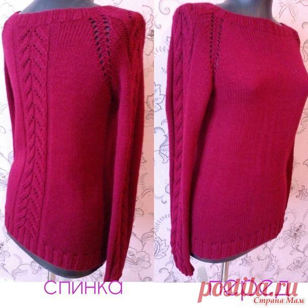 Джемпер, на этот раз для себя :) - Вязание - Страна Мам